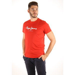 Pepe Jeans pánské červené tričko Eggo - L (255RED)